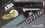 Compact Cassette AXIA GT-Ix 60 Type I Normal 1988 Japan
