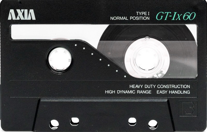 Compact Cassette: FUJI AXIA - GT-Ix 60