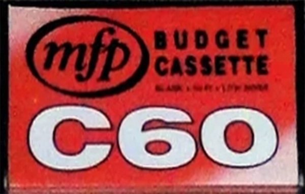 Compact Cassette mfp / Music For Pleasure Budget 60 Type I Normal Australia