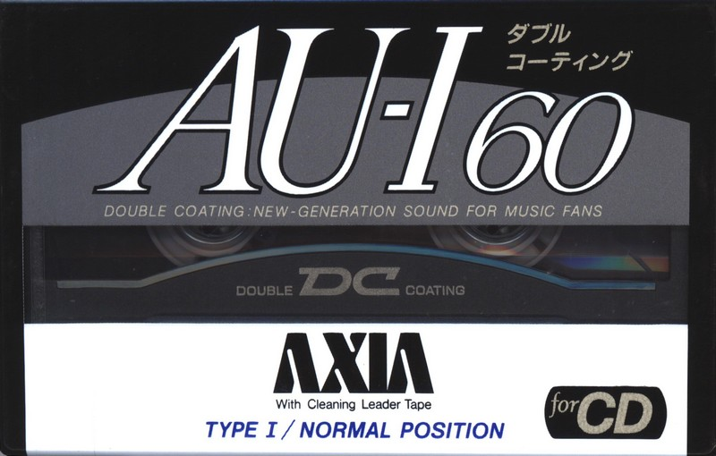 Compact Cassette: FUJI AXIA - AU-I 60