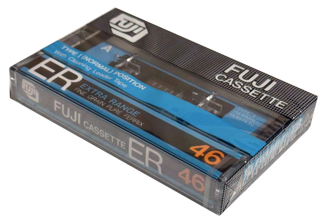 Compact Cassette Fuji ER 46 Type I Normal 1980 Japan