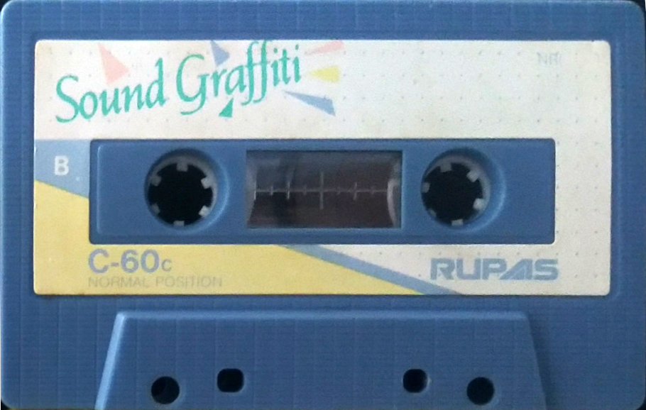 Compact Cassette Rupas Sound Graffiti 60 Type I Normal 1984 Japan