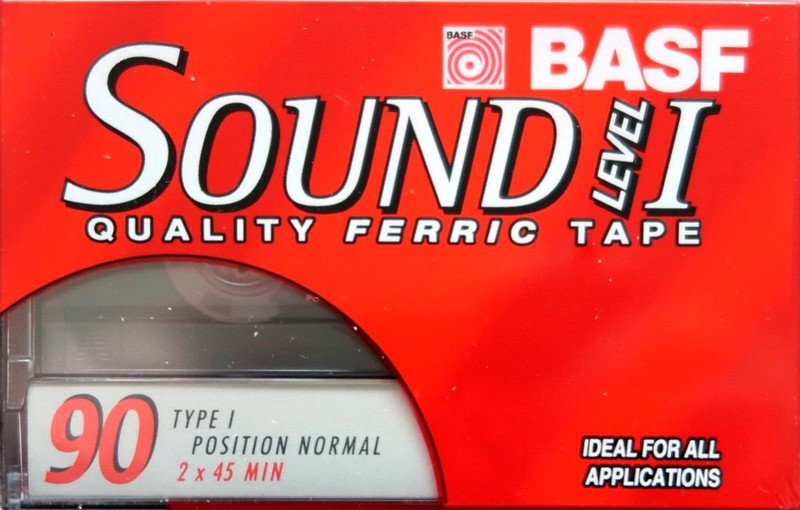 Compact Cassette: BASF  - Sound I 90