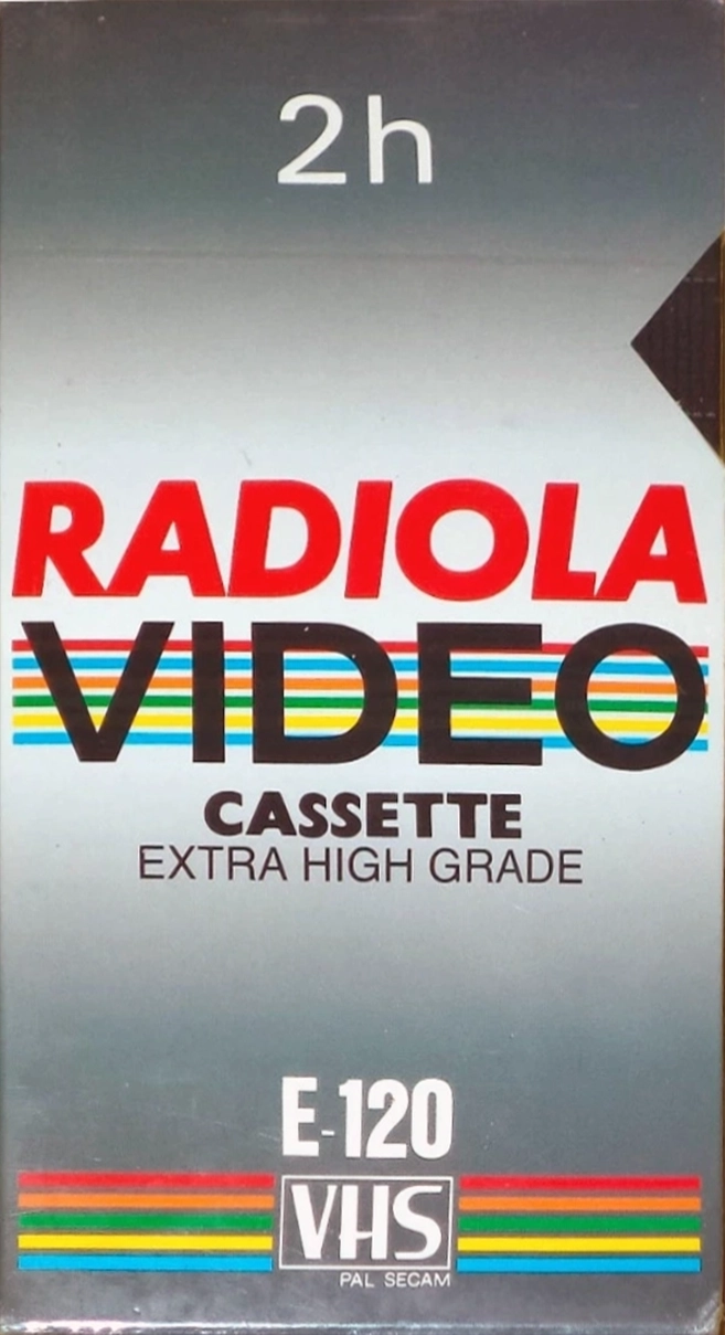 VHS, Video Home System Radiola 120 Type I Normal 1985 Europe