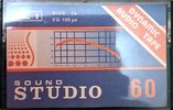 Compact Cassette Sound Studio 60 Type I Normal Unknown Country