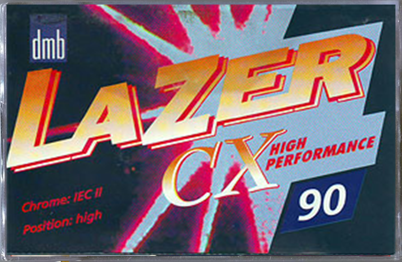 Compact Cassette dmb Lazer CX 90 Type II Chrome Europe