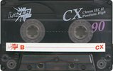 Compact Cassette dmb Lazer CX 90 Type II Chrome Europe