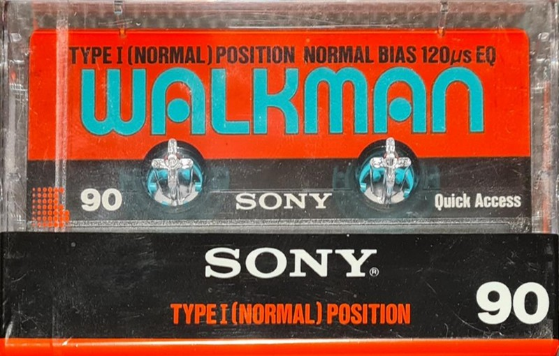 Compact Cassette: Sony  - Walkman 90