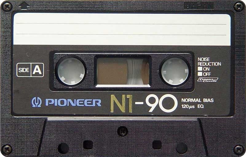 Compact Cassette Pioneer N1 90 Type I Normal 1981 Japan