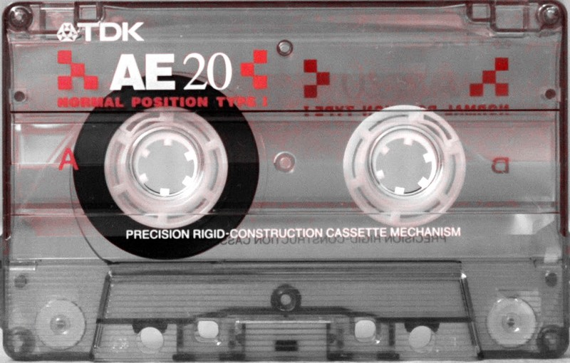 Compact Cassette TDK AE 20 "AE-20F" Type I Normal 1998 Japan