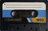 Compact Cassette Waltham W 60 Type I Normal UK