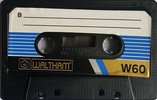 Compact Cassette Waltham W 60 Type I Normal UK
