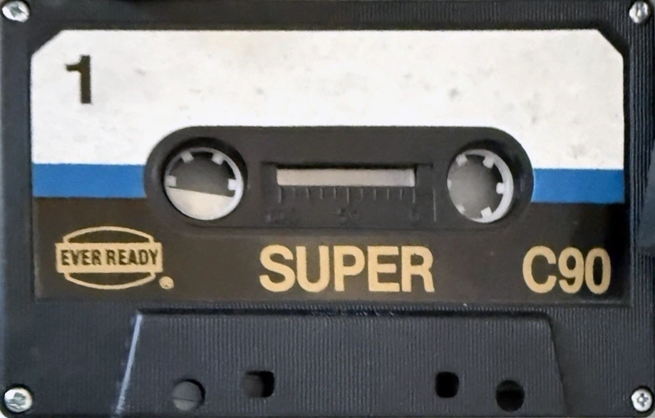 Compact Cassette Ever Ready Super 90 Type I Normal 1977 UK