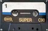 Compact Cassette Ever Ready Super 90 Type I Normal 1977 UK