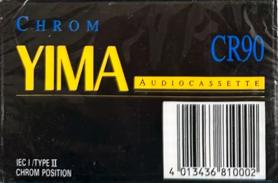 Compact Cassette YIMA 90 Type II Chrome Unknown Country