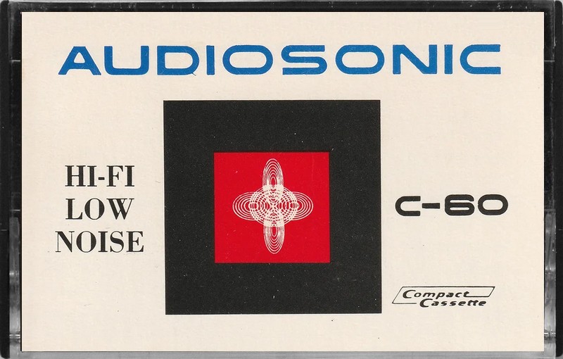Compact Cassette Audiosonic 60 Type I Normal