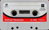 Compact Cassette National Panasonic RT 90 "RT-90" Type I Normal 1976 Japan