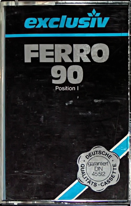 Compact Cassette Exclusiv 90 Type I Normal 1982 Europe