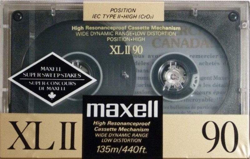 Compact Cassette: Maxell / Hitachi Maxell - XLII 90