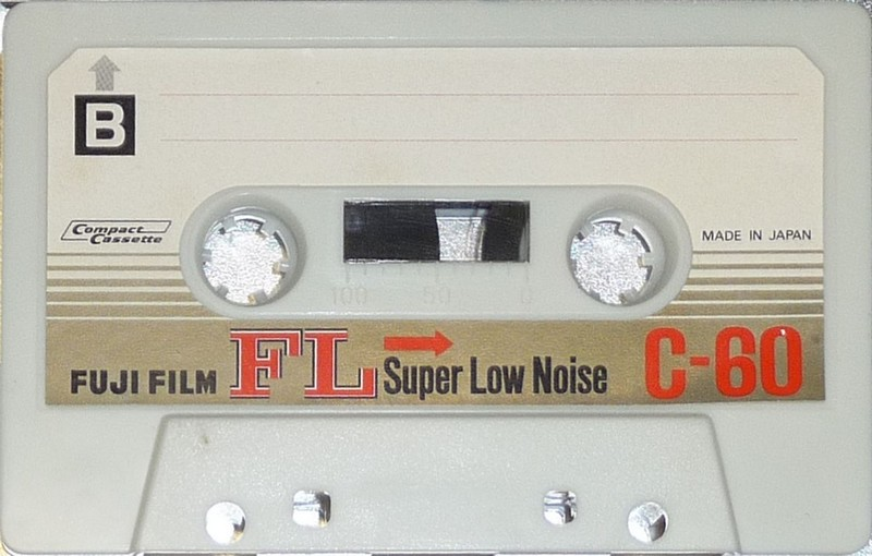 Compact Cassette Fuji Film FL 60 Type I Normal 1974 Japan