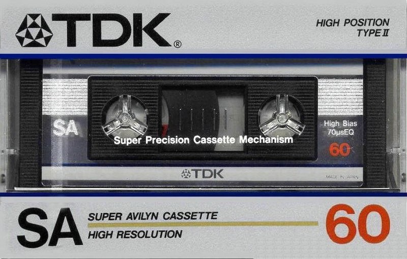 Compact Cassette: TDK  - SA 60