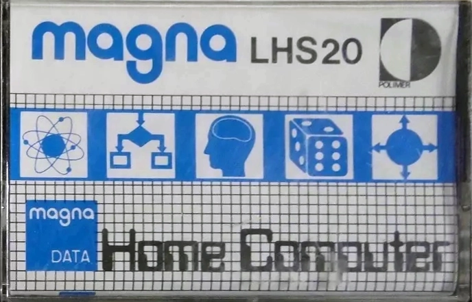 Compact Cassette Magna Home Computer 20 "LHS" Computer Cassette 1981 Hungary