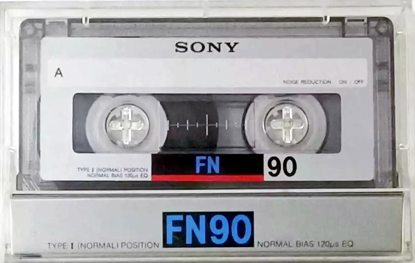 Compact Cassette Sony FN 90 Type I Normal 1988 Europe