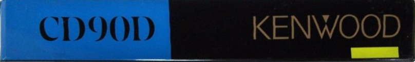 Compact Cassette Kenwood CD 90 Type II Chrome 1987 Japan
