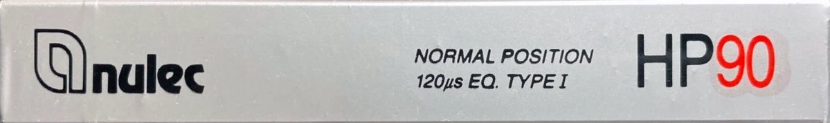 Compact Cassette Nulec HP 90 Type I Normal 1990 Europe