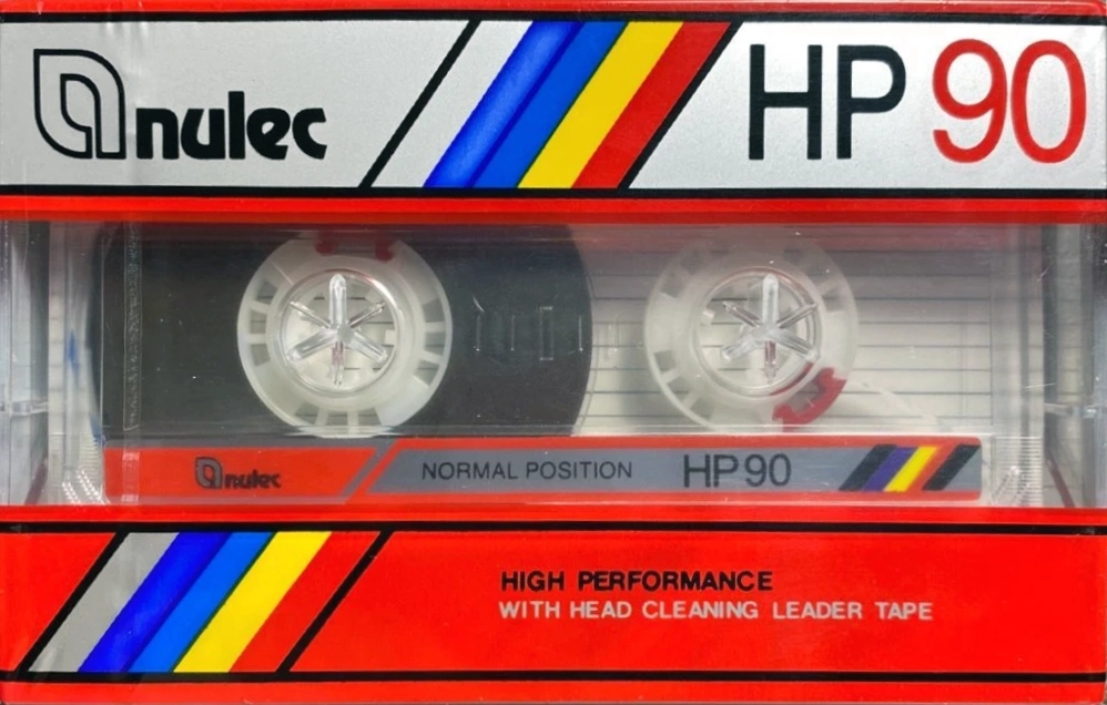 Compact Cassette Nulec HP 90 Type I Normal 1990 Europe