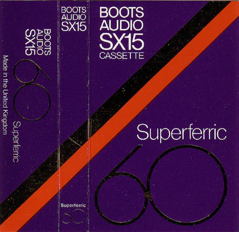 Compact Cassette:  Boots Audio - SX15 60