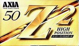 Compact Cassette AXIA Z2 50 Type II Chrome 1995 Japan