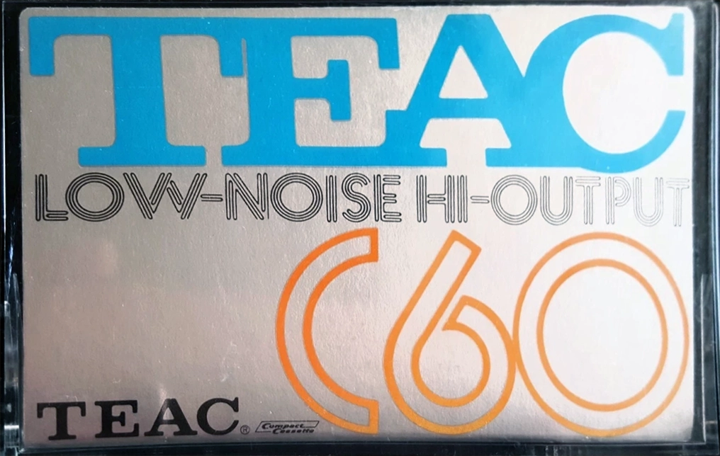 Compact Cassette Teac 60 Type I Normal 1977 Japan