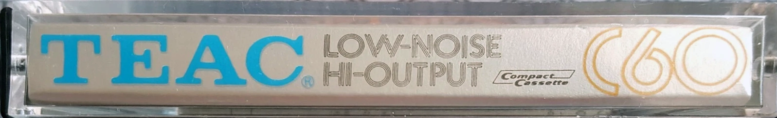 Compact Cassette Teac 60 Type I Normal 1977 Japan