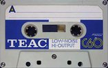 Compact Cassette Teac LH 60 Type I Normal 1977 Japan