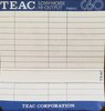 Compact Cassette Teac 60 Type I Normal 1977 Japan