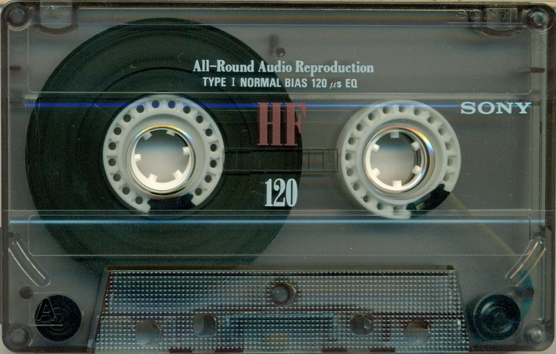 Compact Cassette Sony HF 120 Type I Normal 1992 Europe