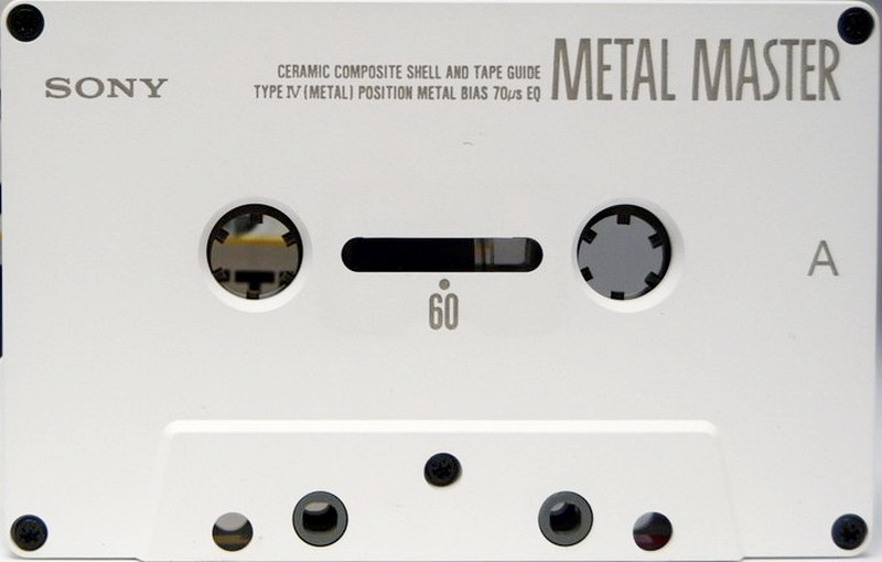 Compact Cassette: Sony  - Metal Master 60