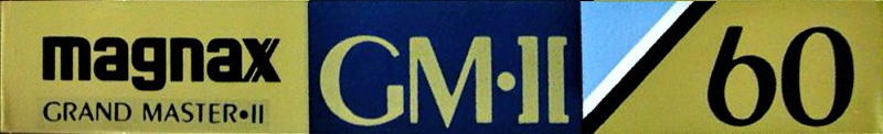 Compact Cassette Magnax GM-II 60 "Grand Master II" Type II Chrome 1983 Japan