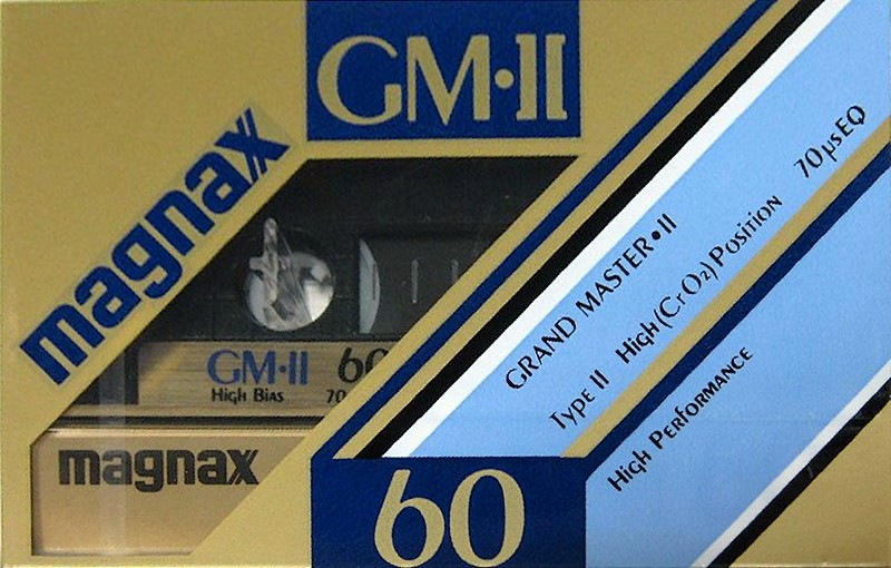 Compact Cassette:  Magnax - GM-II 60