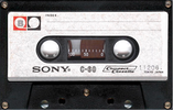 Compact Cassette Sony 60 "Magazine-Matic" Demonstration Tape 1967 Japan