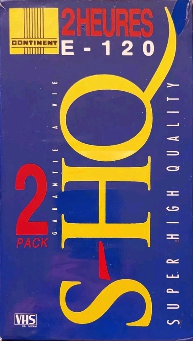 2 pack Continent / Continente 120 "S-HQ" Type I Normal 1985 France