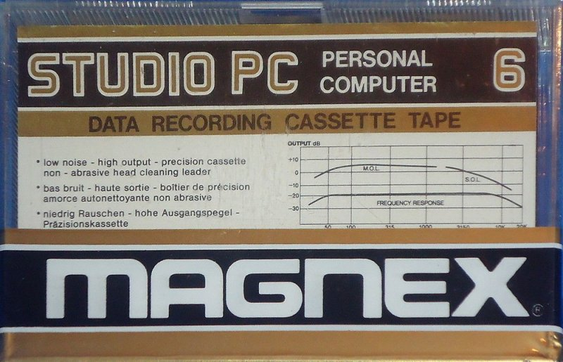 Compact Cassette Magnex Studio PC 6 Type I Normal 1981 Europe