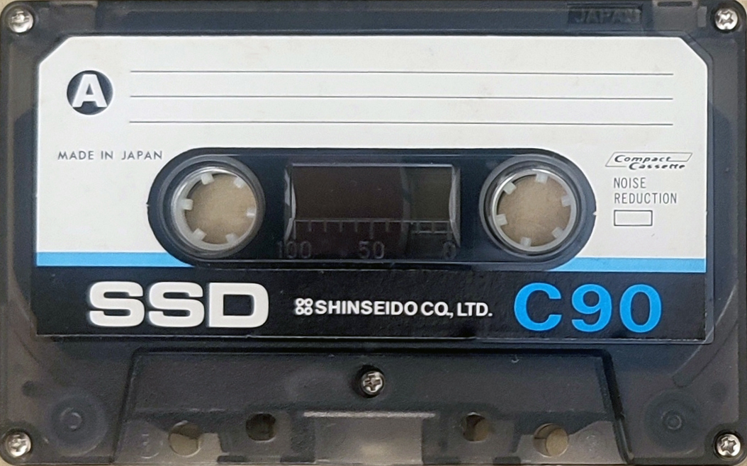 Compact Cassette Shinseido SSD 90 Type I Normal 1979 Japan