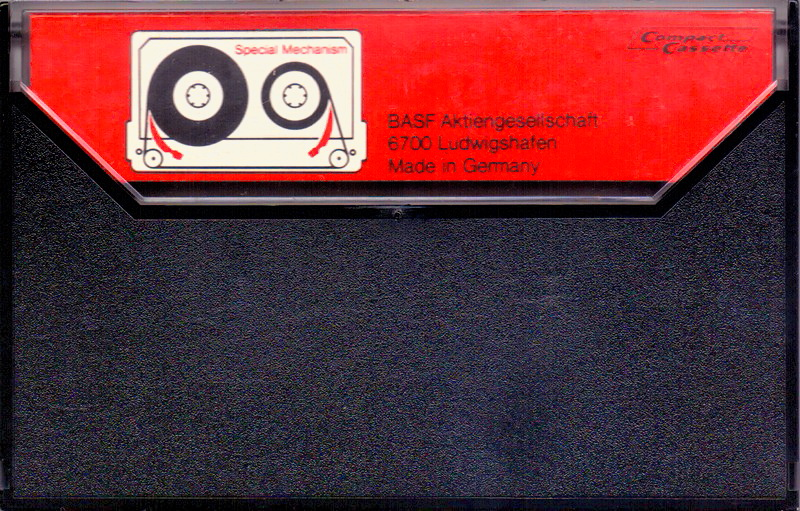 Compact Cassette BASF LH Super 60 "Oval Window" Type I Normal 1974 Europe