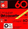 Compact Cassette BASF LH Super 60 "Oval Window" Type I Normal 1974 Europe