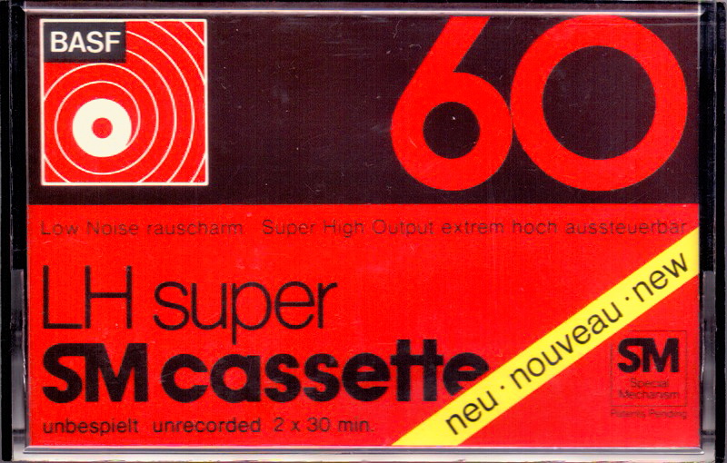 Compact Cassette: BASF  - LH Super 60