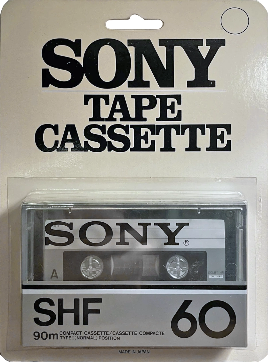 Blister Sony SHF 60 Type I Normal 1980 USA