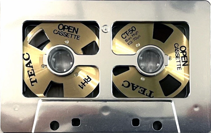 Compact Cassette Teac OC Open Cassette 50 "CT-50" Type II Chrome 1983 Japan