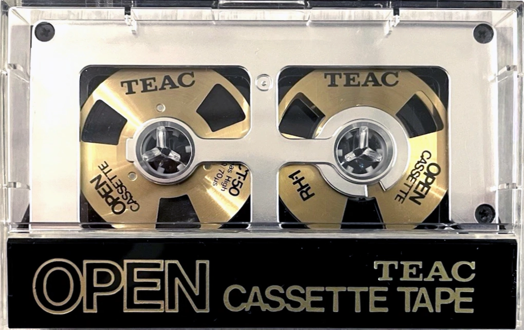 Compact Cassette Teac OC Open Cassette 50 "CT-50" Type II Chrome 1983 Japan